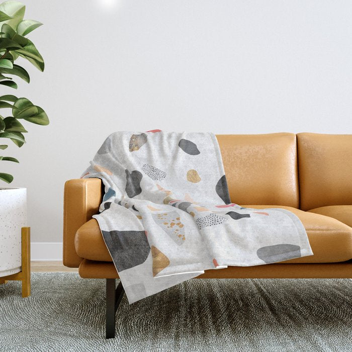 Terrazzo Treasure Throw Blanket Gallery Image 1