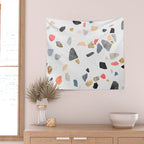 Terrazzo Treasure Wall Tapestry Gallery Image 2