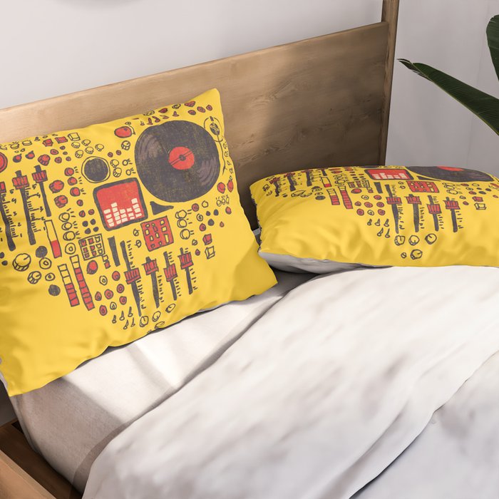 Music in every heartbeat Pillow Sham Gallery Image 2