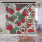 Fruit market Paris retro inspiration Wall Mural Gallery Image 1