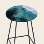 Breaking Waves - Aerial Ocean Print Stool Gallery Image 2
