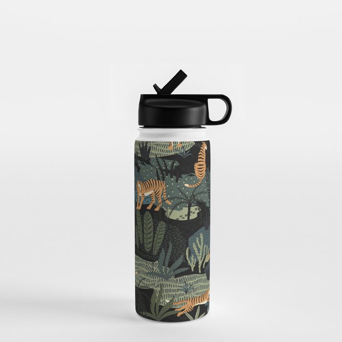 Tiger Jungle Water Bottle Gallery Image 1