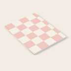 Checkered (Pink Cream) Notebook Gallery Image 2