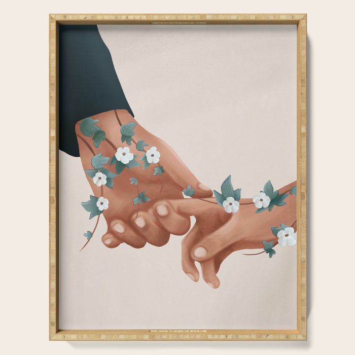 In Love II Serving Tray Gallery Image 1