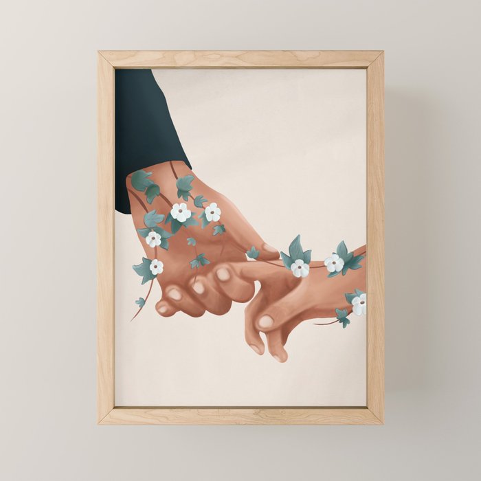 In Love II Mini Art Print Gallery Image 1