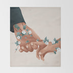 In Love II Throw Blanket Gallery Image 2