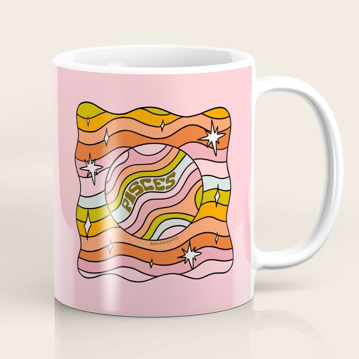 Pisces Planet Coffee Mug Gallery Image 1