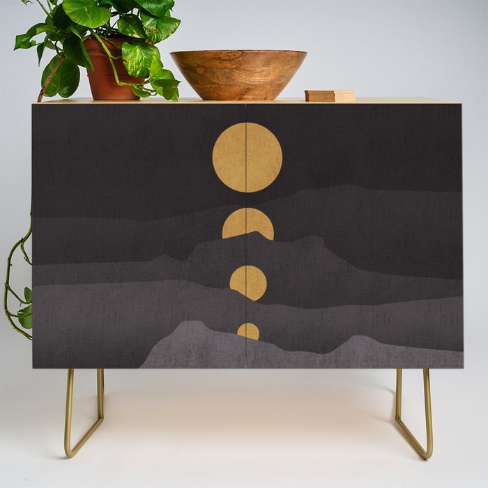 Rise of the golden moon Credenza Gallery Image 1
