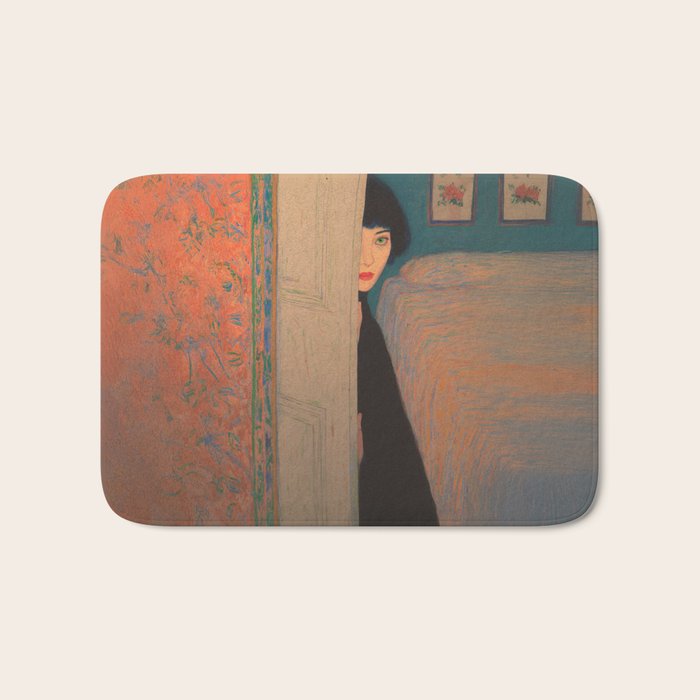 Behind the Painted Door Bath Mat Gallery Image 1