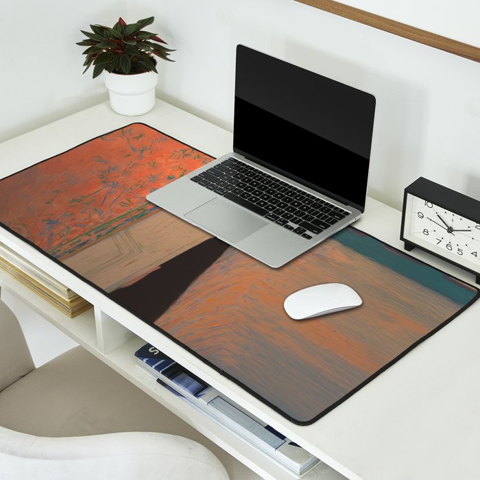 Behind the Painted Door Desk Mat Gallery Image 2