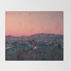 Kyoto sunset Throw Blanket Gallery Image 2