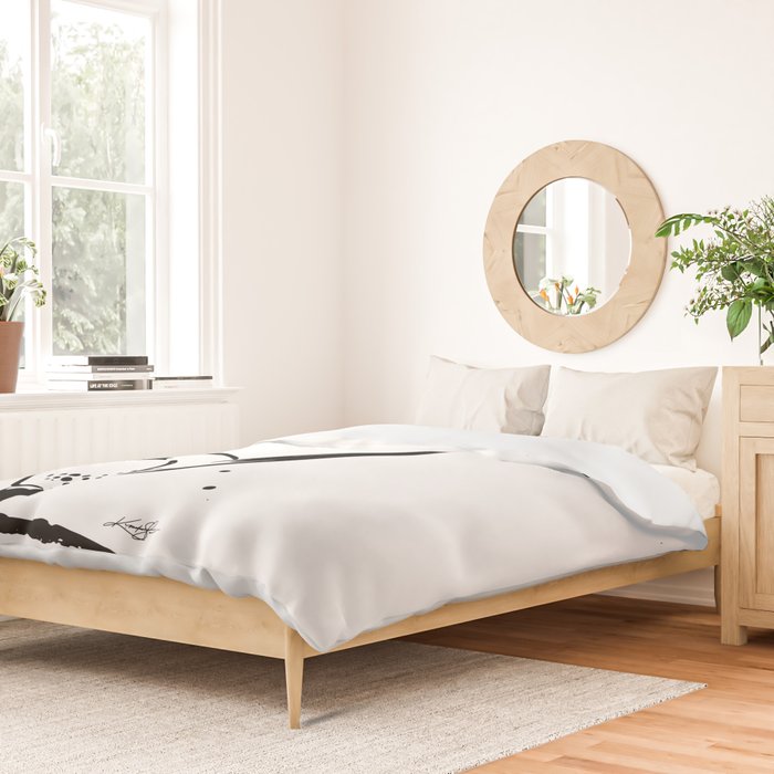 Golf Club by Kathy Morton Stanion Duvet Cover Gallery Image 2