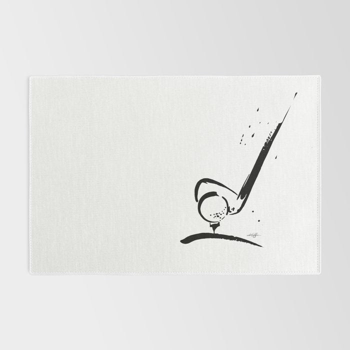 Golf Club by Kathy Morton Stanion Rug Gallery Image 2