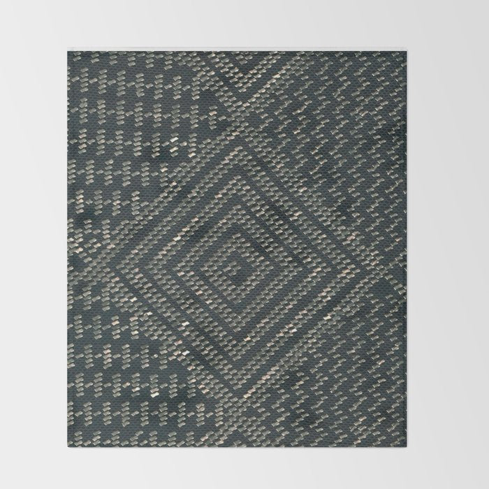 Black Assuit Throw Blanket Gallery Image 2