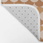 Retro Circular Pattern XXXIV Bath Mat Gallery Image 2