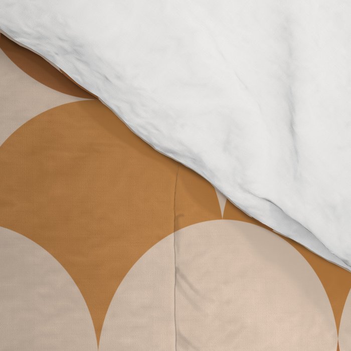 Retro Circular Pattern XXXIV Comforter Gallery Image 4