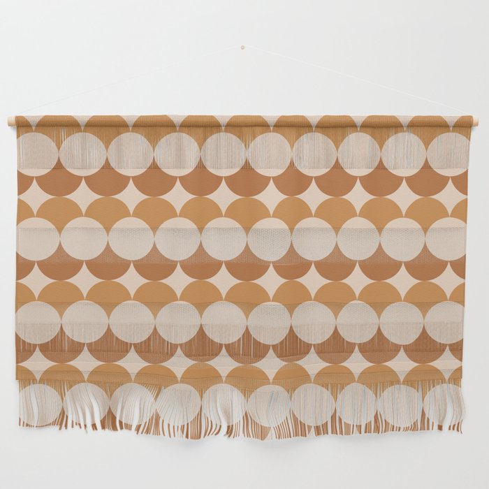 Retro Circular Pattern XXXIV Wall Hanging Gallery Image 1