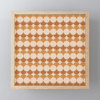 Retro Circular Pattern XXXIV Mini Art Print Gallery Image 1