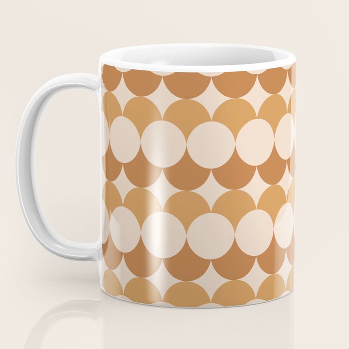 Retro Circular Pattern XXXIV Coffee Mug Gallery Image 3