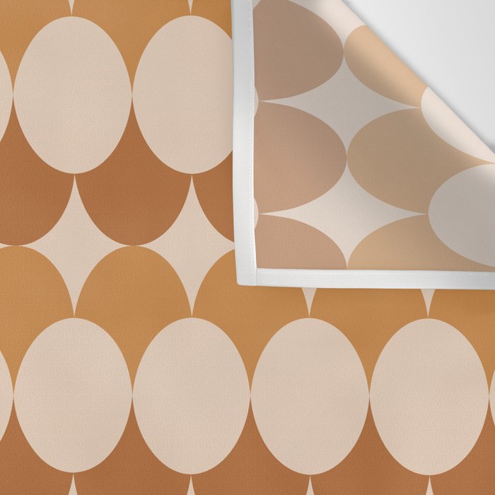 Retro Circular Pattern XXXIV Wall Tapestry Gallery Image 3
