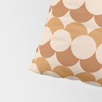 Retro Circular Pattern XXXIV Pillow Sham Gallery Image 4