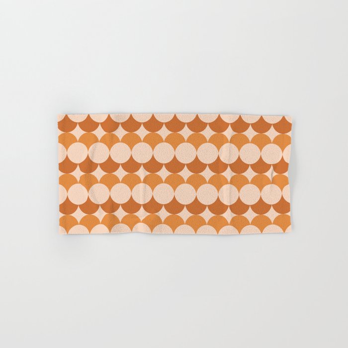 Retro Circular Pattern XXXIV Bath Towel Gallery Image 1