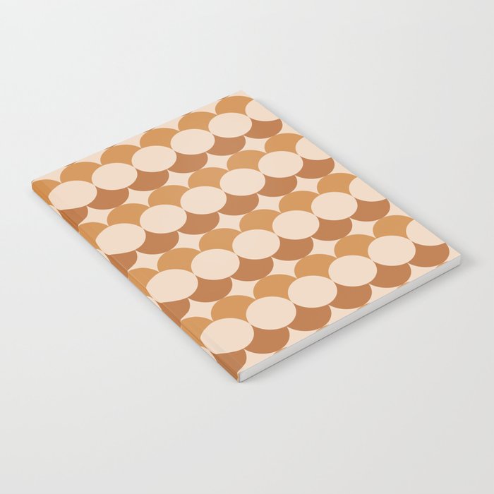Retro Circular Pattern XXXIV Notebook Gallery Image 2