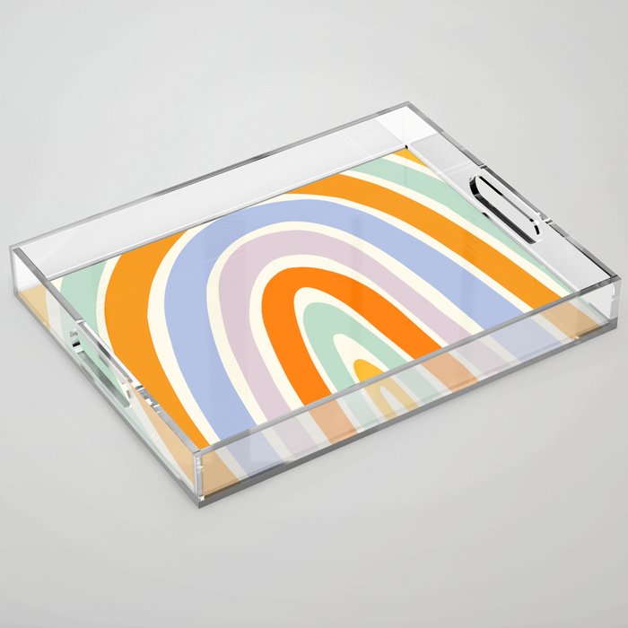Mod Rainbow Acrylic Tray Gallery Image 1