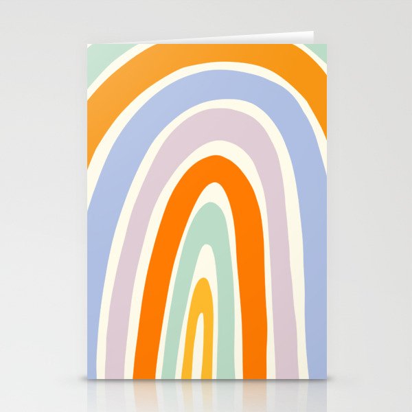 Mod Rainbow Stationery Card Gallery Image 2