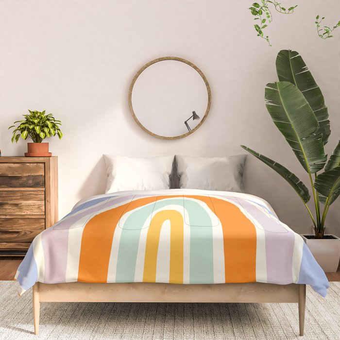 Mod Rainbow Comforter Gallery Image 3