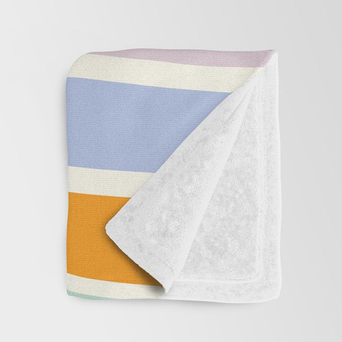 Mod Rainbow Throw Blanket Gallery Image 3