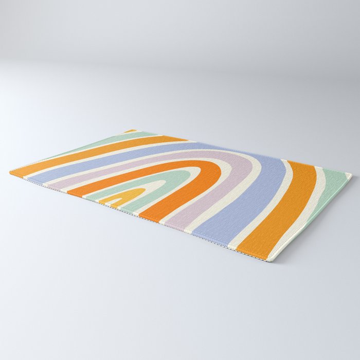 Mod Rainbow Rug Gallery Image 3