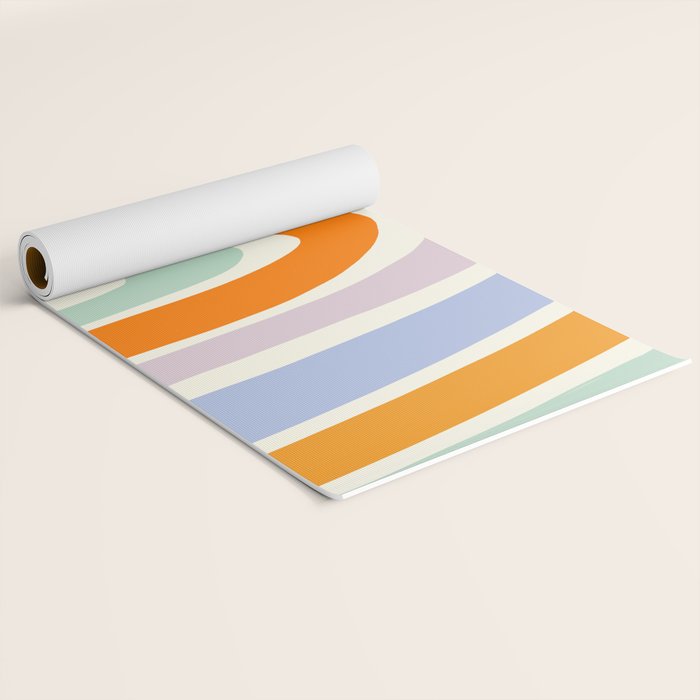 Mod Rainbow Yoga Mat Gallery Image 2