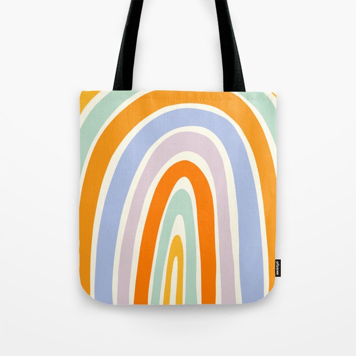 Mod Rainbow Tote Bag Gallery Image 1