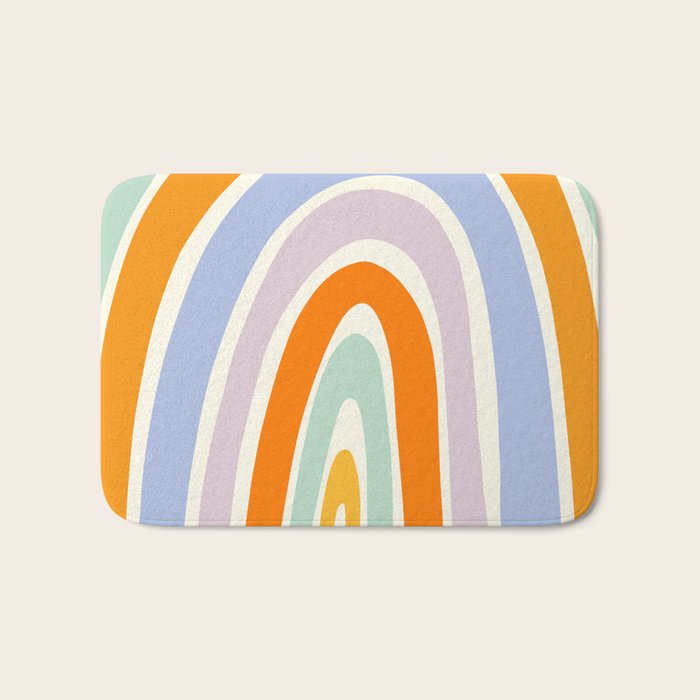 Mod Rainbow Bath Mat Gallery Image 1