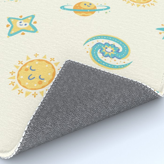 Pastel space pattern Rug Gallery Image 4