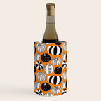 Autumn pumpkin harvest art pattern Wine Chiller Gallery Image 1