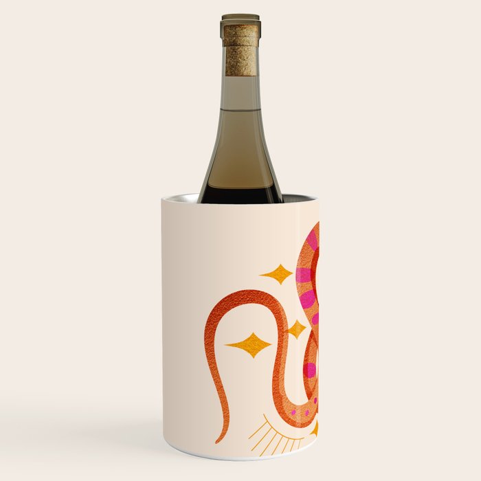 Abstraction_SUN_MOON_SNAKE_Minimalism_001 Wine Chiller Gallery Image 2