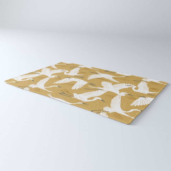 Soaring Wings - Goldenrod Yellow Rug Gallery Image 3