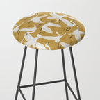 Soaring Wings - Goldenrod Yellow Stool Gallery Image 2