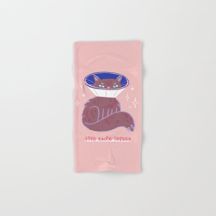 Still Cute Though - Cute Cat Bath Towel Gallery Image 1