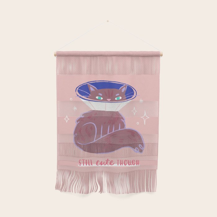 Still Cute Though - Cute Cat Wall Hanging Gallery Image 1