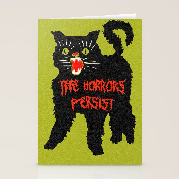 Horror Kitty Stationery Card Gallery Image 2
