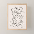 Mild Day lines Mini Art Print Gallery Image 1
