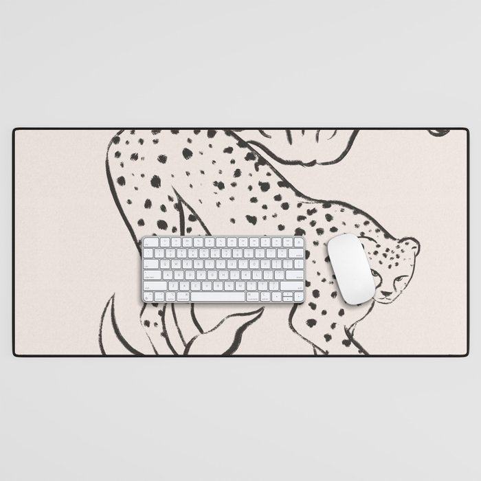Mild Day lines Desk Mat Gallery Image 1