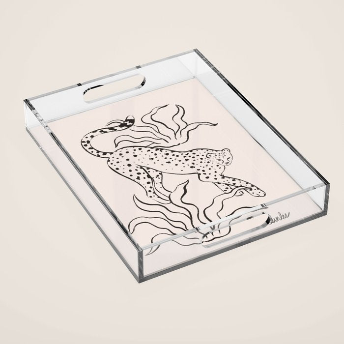 Mild Day lines Acrylic Tray Gallery Image 1