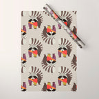 Raccoon Wrapping Paper Gallery Image 1
