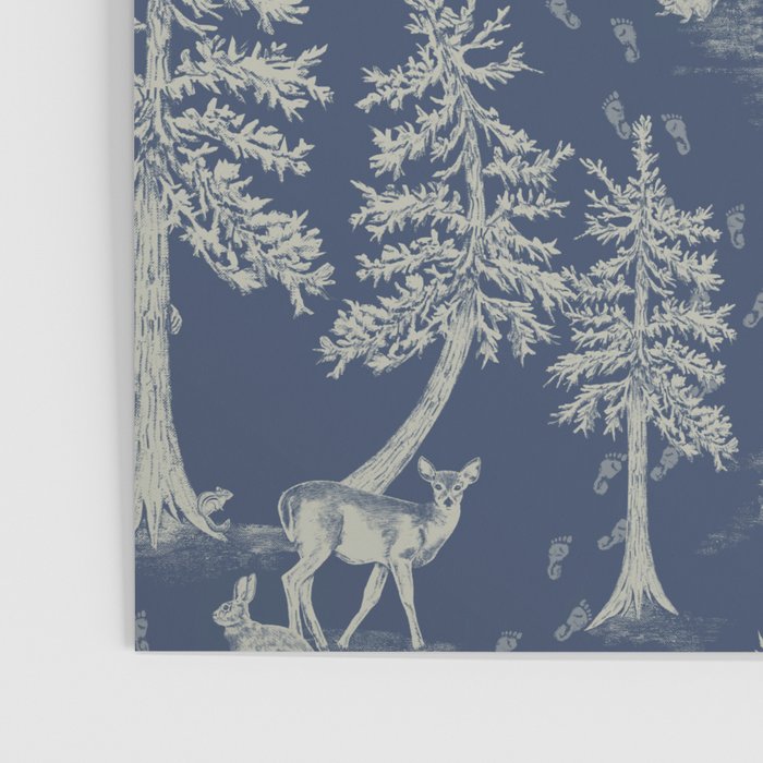 Navy Blue Bigfoot & Friends Poster Gallery Image 3