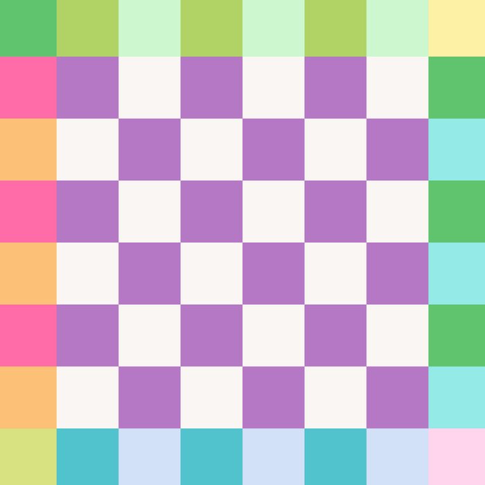 Rainbow Checks Coffee Mug Gallery Image 2