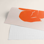 Nude II: Torch Orange Edition Wrapping Paper Gallery Image 2